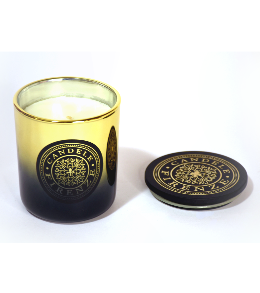 Свеќа Candele Firenze Glass (металик златна засенчена)